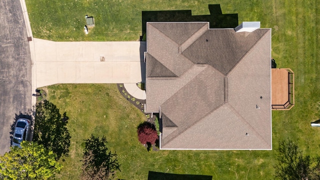 4139 Persimmon Dr, Ypsilanti, MI 48197 - view from above of property