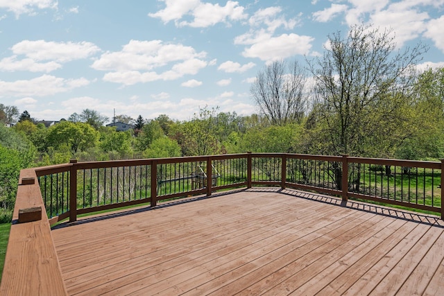 4139 Persimmon Dr, Ypsilanti, MI 48197 - view of wooden deck