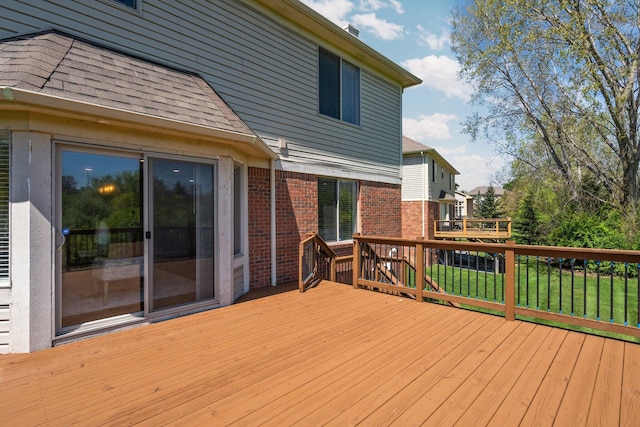 4139 Persimmon Dr, Ypsilanti, MI 48197 - view of deck