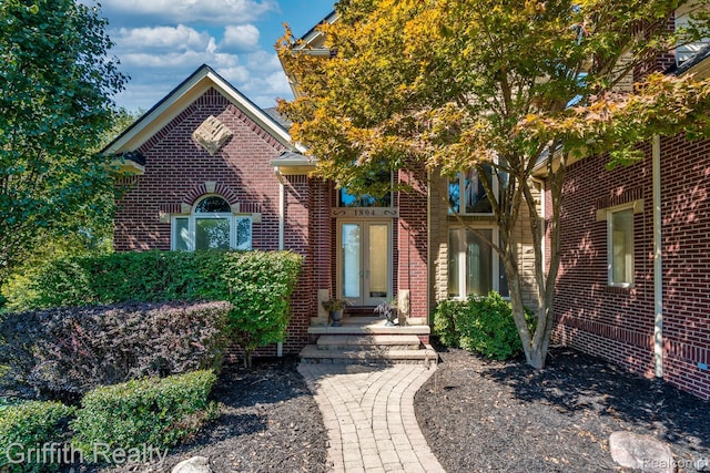 1804 Morgan Lake Ct, Brighton, MI 48114 - view of front of home featuring brick siding