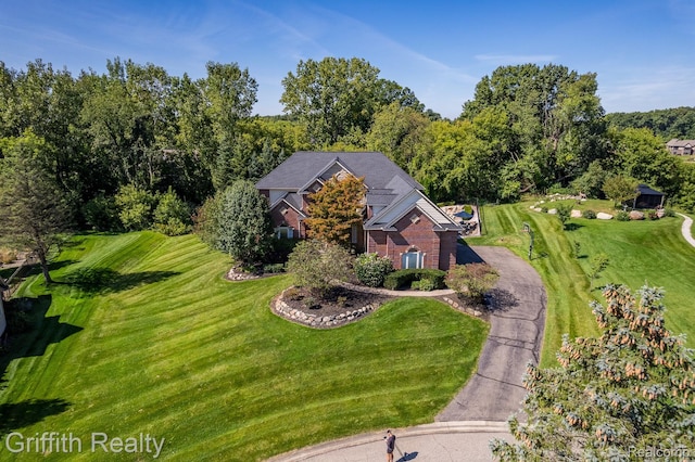 1804 Morgan Lake Ct, Brighton, MI 48114 - aerial view of property and surrounding area