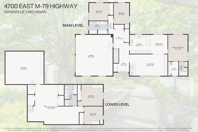 4700 M-79, Nashville, MI 49073 - floor plan / room layout