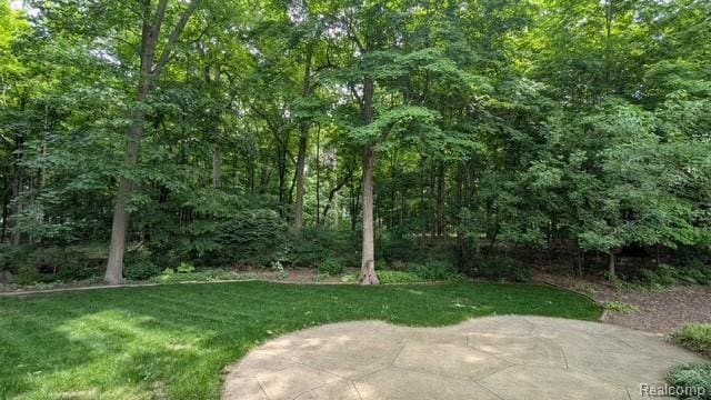 28532 Perryville Way, Farmington Hills, MI 48331 - view of grassy yard featuring a view of trees