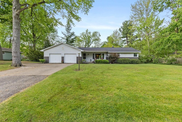 2294 Pinewood St, Jenison, MI 49428 - ranch-style home with a garage and asphalt driveway