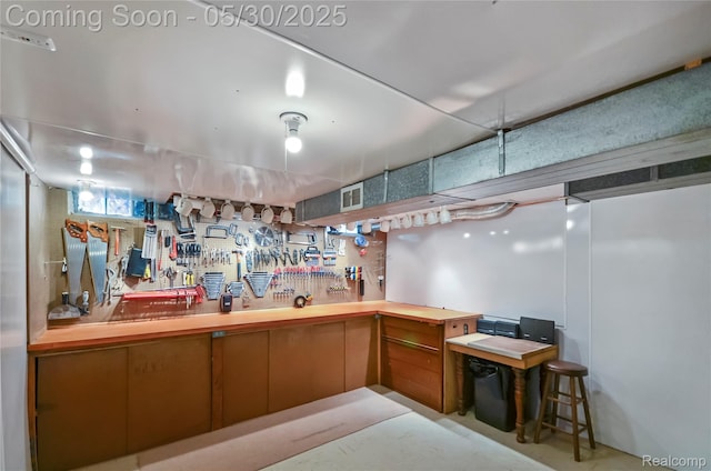 13936 Grove Park Dr, Sterling Heights, MI 48313 - miscellaneous room featuring concrete floors