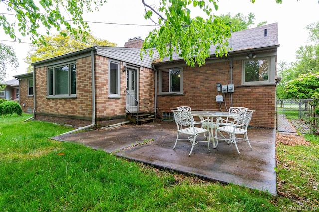 20550 Fairway Ln, Grosse Pointe Woods, MI 48236 - view of patio / terrace with entry steps