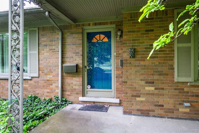 20550 Fairway Ln, Grosse Pointe Woods, MI 48236 - entrance to property with brick siding