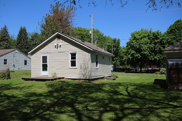 1772 E T Ave, Portage, MI 49002 - view of home's exterior with a yard
