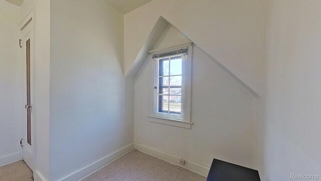 416 Marquette St, Flint, MI 48504 - additional living space featuring baseboards