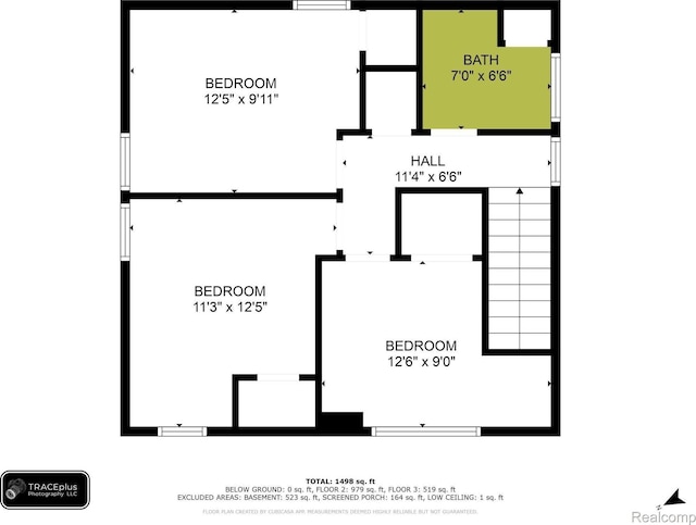 416 Marquette St, Flint, MI 48504 - property floor plan