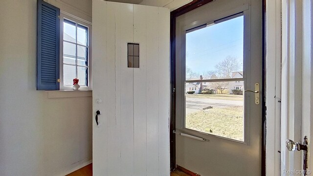 416 Marquette St, Flint, MI 48504 - doorway with baseboards