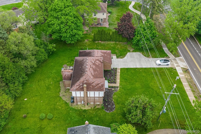 4766 Quarton Rd, Bloomfield, MI 48302 - aerial view