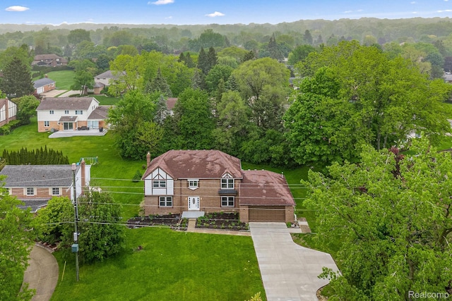4766 Quarton Rd, Bloomfield, MI 48302 - view of subject property with a forest