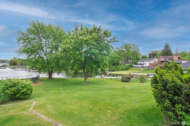 3266 Benstein Rd, Commerce Twp, MI 48382 - view of yard featuring a water view