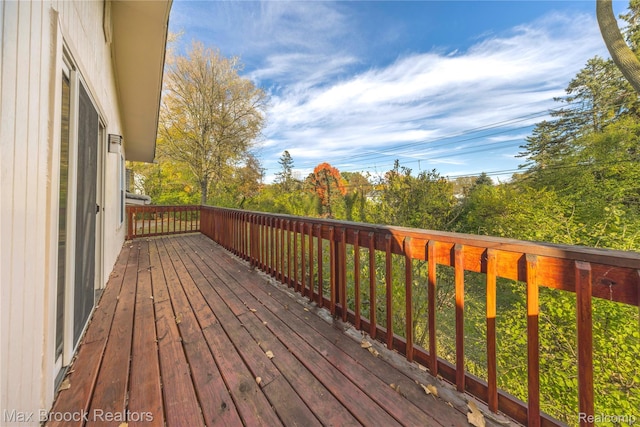 28290 Inkster Rd, Southfield, MI 48034 - view of wooden deck
