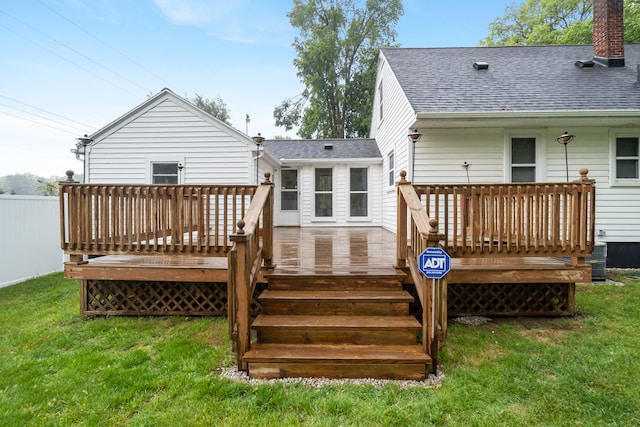 210 E Palmer Ave, Jackson, MI 49203 - view of deck