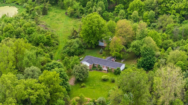 2141 N Parker Rd, Dexter, MI 48130 - view from above of property featuring a forest