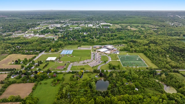 2141 N Parker Rd, Dexter, MI 48130 - view of property location featuring a heavily wooded area