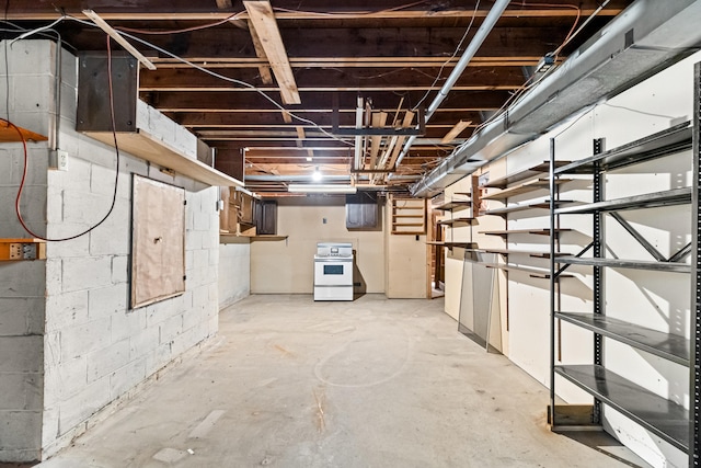 2141 N Parker Rd, Dexter, MI 48130 - view of unfinished below grade area