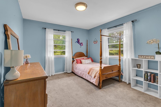 623 Pawnee St, Jackson, MI 49203 - bedroom with light colored carpet and baseboards
