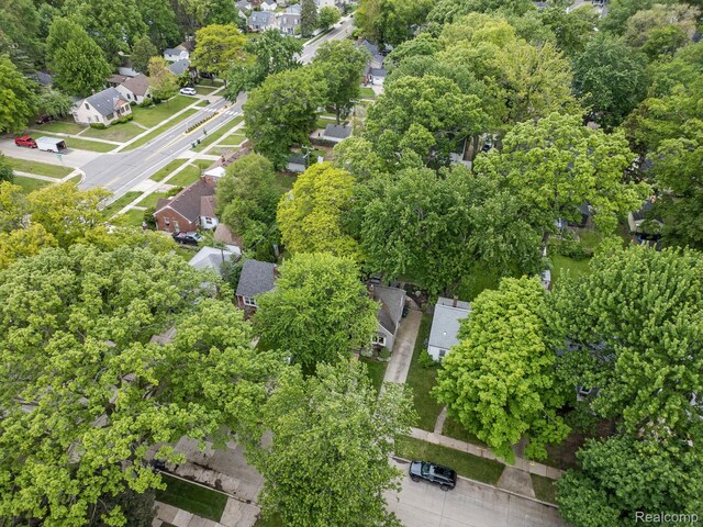 1017 N Connecticut Ave, Royal Oak, MI 48067 - aerial perspective of suburban area
