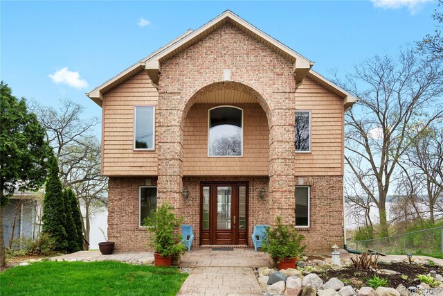 11589 Ember, Davisburg, MI 48350 - view of front facade featuring brick siding