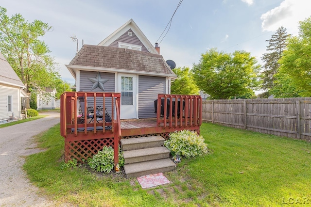 134 W Lagrange St, Morenci, MI 49256 - view of deck