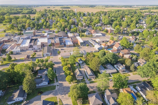 134 W Lagrange St, Morenci, MI 49256 - aerial overview of property's location with nearby suburban area