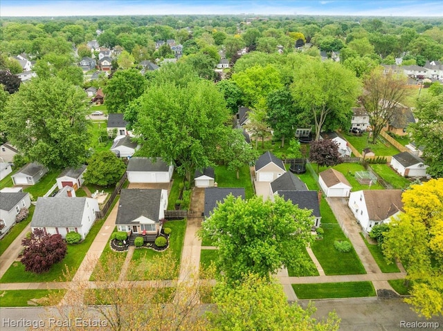 2376 Bacon Ave, Berkley, MI 48072 - aerial perspective of suburban area
