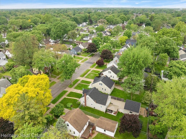 2376 Bacon Ave, Berkley, MI 48072 - aerial perspective of suburban area