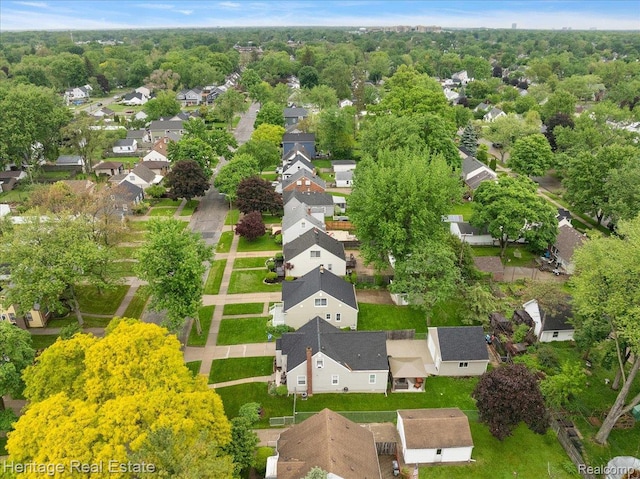 2376 Bacon Ave, Berkley, MI 48072 - aerial perspective of suburban area