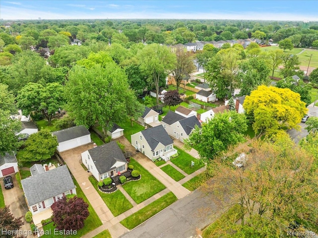 2376 Bacon Ave, Berkley, MI 48072 - aerial view of residential area