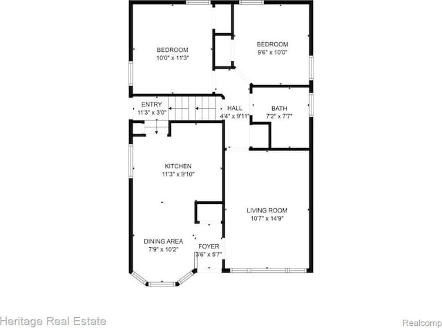 2376 Bacon Ave, Berkley, MI 48072 - room layout
