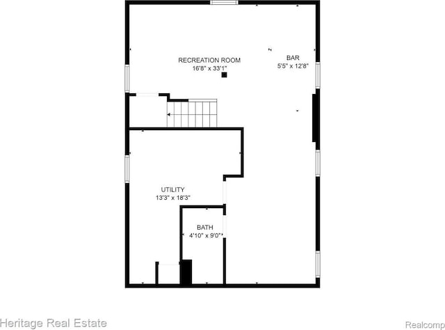 2376 Bacon Ave, Berkley, MI 48072 - property floor plan