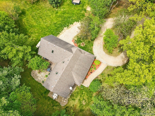 5960 Kidder Rd, Almont, MI 48003 - view from above of property