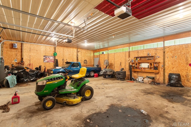 1211 107th Ave, Otsego, MI 49078 - garage with a garage door opener