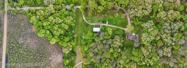 12445 Shaffer Rd, Davisburg, MI 48350 - aerial view of property's location