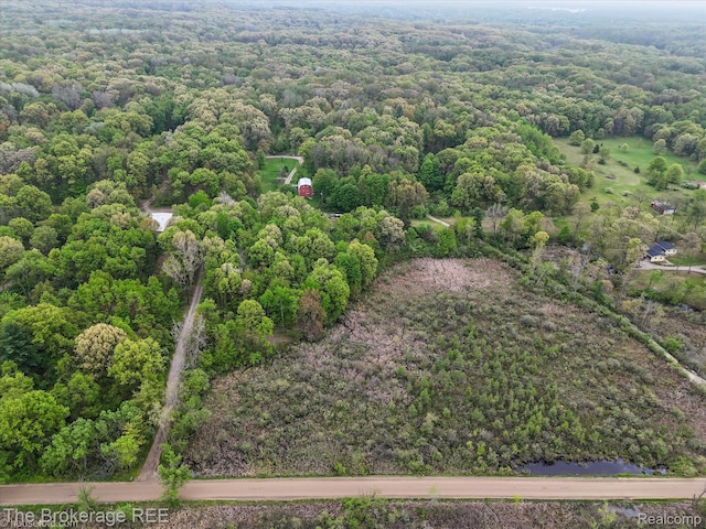 12445 Shaffer Rd, Davisburg, MI 48350 - drone / aerial view of a forest
