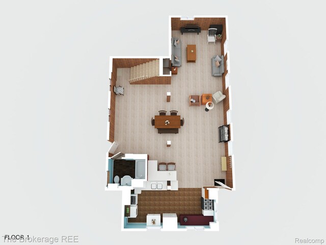 12445 Shaffer Rd, Davisburg, MI 48350 - home floor plan