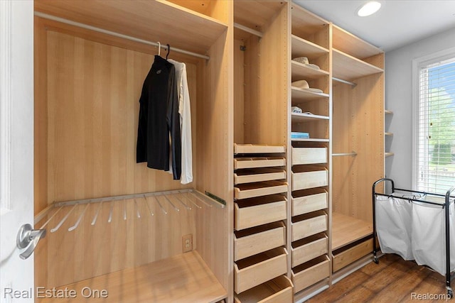 28395 Swan Island Dr, Grosse Ile, MI 48138 - spacious closet featuring wood finished floors