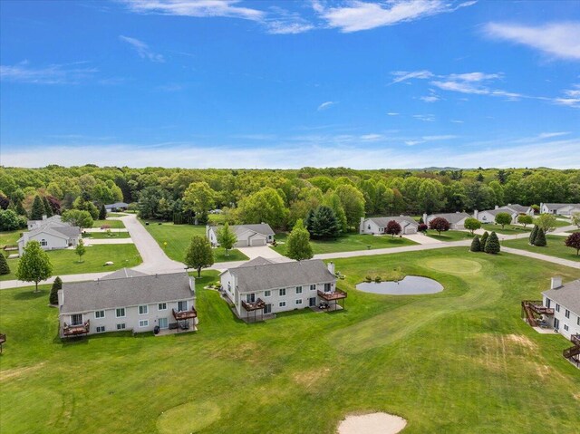 3799 Fairway Dr, Norton Shores, MI 49441 - aerial view of residential area with a golf club