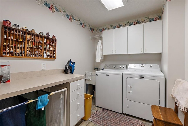 3799 Fairway Dr, Norton Shores, MI 49441 - washroom featuring independent washer and dryer and cabinet space