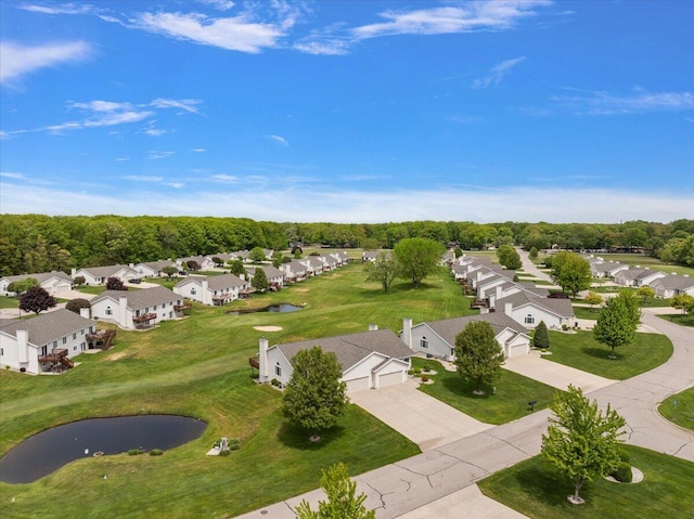 3799 Fairway Dr, Norton Shores, MI 49441 - aerial view of residential area featuring a large body of water and a local golf course
