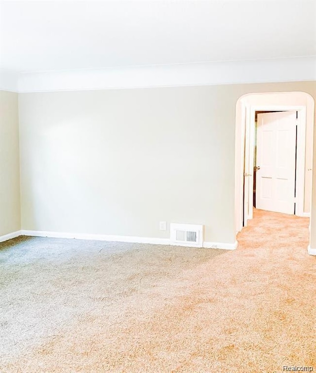 18220 Stout St, Detroit, MI 48219 - carpeted empty room featuring baseboards