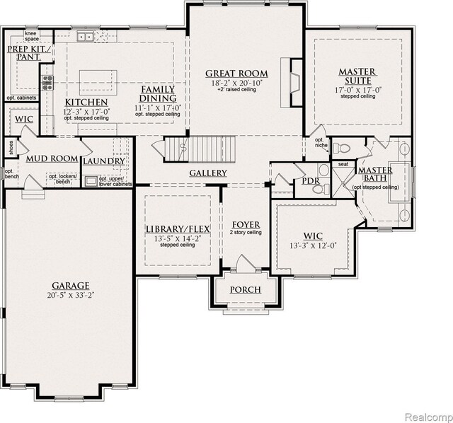 1792 Vista Dr, Oakland, MI 48363 - floor plan / room layout