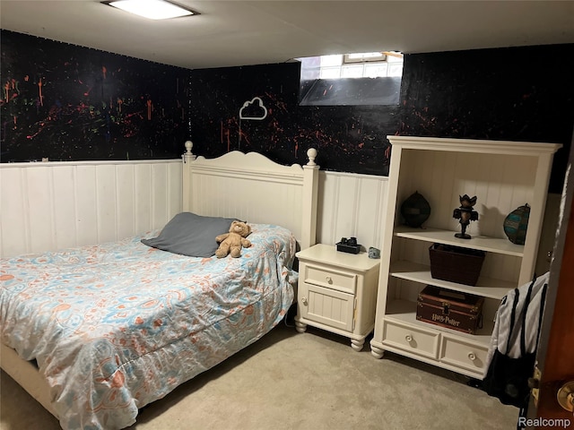 3125 Syckelmoore St, Trenton, MI 48183 - bedroom featuring carpet and a wainscoted wall