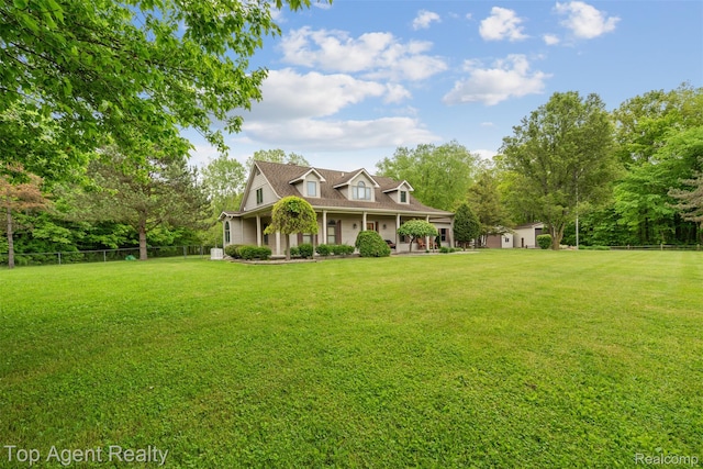 7386 Card Rd, Smiths Creek, MI 48074 - new england style home with covered porch