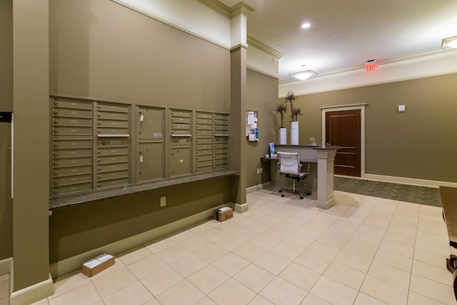 27 Library St NE Unit 301, Grand Rapids, MI 49503 - surrounding community with mail area and recessed lighting