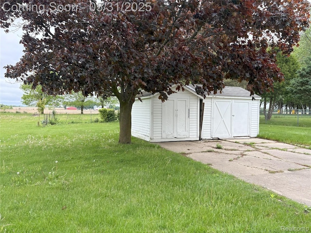 8865 E Bennington Rd, Durand, MI 48429 - view of yard