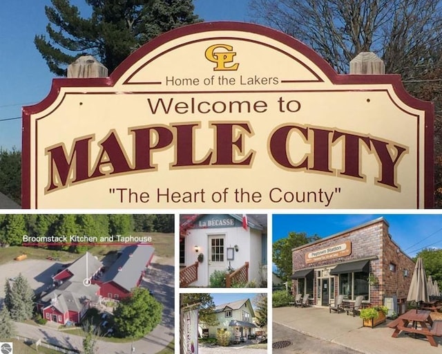 8524 S Elizabeth Dr, Maple City, MI 49664 - view of a document with a collage of images